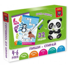 Гра розвиваюча Vladi Toys картки пиши-стирай 