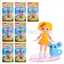 Фигурка 200556 (288шт) LLP, 6см, животное, 8 видов, на листе, 13-23-3,5см