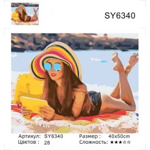 Набір для розпису по номерах SY6340 