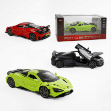 Машина TX 93680  3 кольори, 1:22, світло, звук, інерція, відчиняються двері, капот, в коробці