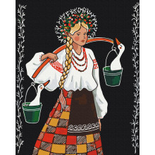 Картина за номерами  Несе Аня гуси © ANNART40/50 