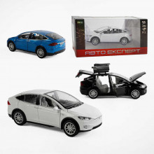 Машина RS-66012  3 кольори, 1:22, світло, звук, інерція, відчиняються двері, багажник та капот, в ко