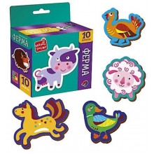 Гра розвиваюча Vladi Toys набір магнітів. 