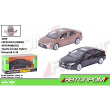 Машина метал АВТОПРОМ арт. 4359 (96шт/2) 1:45 Toyota Corolla Hybrid, відчиняються двері, у кор. 14* 