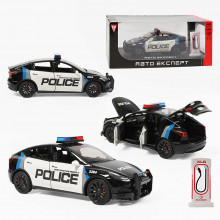 Машинка RS-08021 електромобіль, зарядна станція, металопластик,1:24, звук, світло, інерція, відчиняю