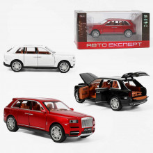 Машинка RS-76216 3 кольори,1:22, світло, звук, інерція, відчиняються двері, багажник та капот, в кор