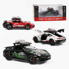 Машинка TX 30693 3 види, металопластик,1:22, світло, звук, інерція, відчиняються двері, багажник та 