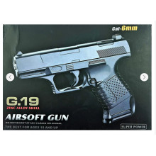 Пістолет метал G--19 