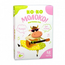 Карткова гра  Ко-ко Молоко розважальна українською мовою (30386)