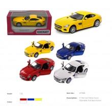 Модель легкова MERCEDES-AMG GT 5'' KT5388W метал.інерц.відкр.дв.4кол.кор./96/
