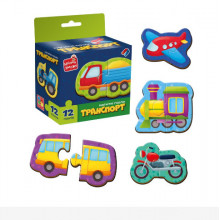 Гра розвиваюча Vladi Toys пазли магнітні 