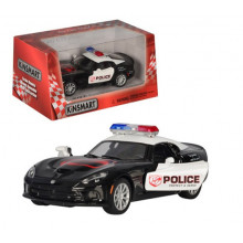 Модель легкова VIPER GTS 5' KT5363WP Police метал.инерц.откр.дв.кор./96/