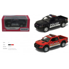 Модель пікап FORD F-150 SVT RAPTOR SUPERCREW 5'' KT5365WPR Police/Fire метал.інерц.відкр.дв.кор./96/