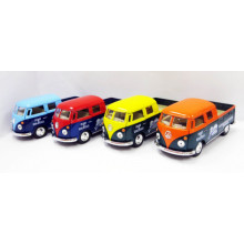 Модель автобус-пікап VOLKSWAGEN Delivery 5'' KT5396W  метал.інерц.відкр.дв.4кол.кор./96/