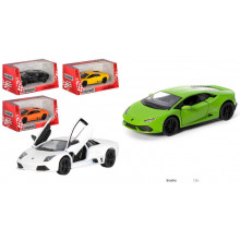 Модель легкова LAMBORGHINI HURACAN LP610-4-WB 5' KT5382W метал.інерц.відкр.дв.4кол.кор./96/