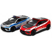 Модель джип LAMBORGHINI URUS-PERFORMANTE 5'' KT5447WPR Police/Firefighter метал.інерц.відкр.дв.2в.ко