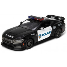 Модель легкова FORD MUSTANG DARK-HORSE 5'' KT5455FWP Police метал.інерц.відкр.дв.кор./96/