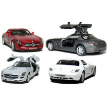 Модель легкова MERCEDES-BENZ SLS AMG 5'' KT5349W метал.інерц.відкр.дв.4кол.кор./96/