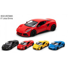 Модель легкова LOTUS EMIRA 5''  KT5441W  метал.інерц.відкр.дв.4кол.кор./96/